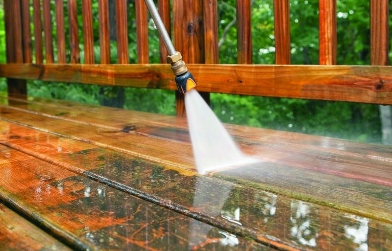 Pressure washing